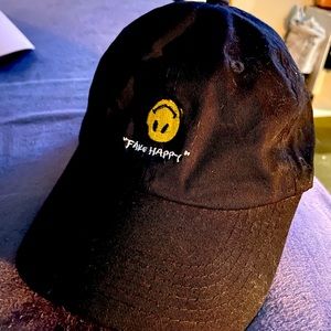 Paramore Fake happy smiley dad hat